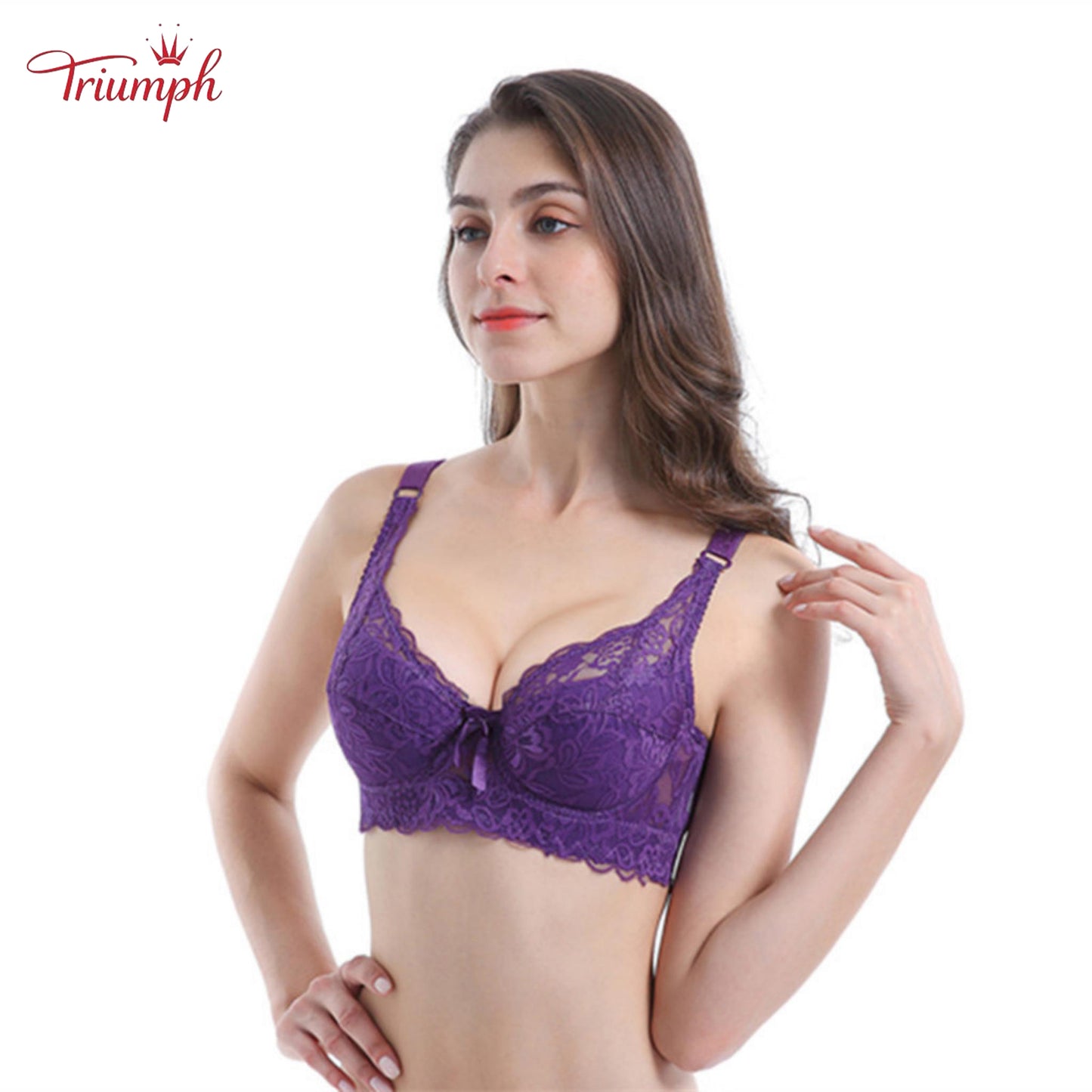 Triumph - Free Shipping, 3-Pack Lace Push-Up Bra, Soft and Comfortable.
