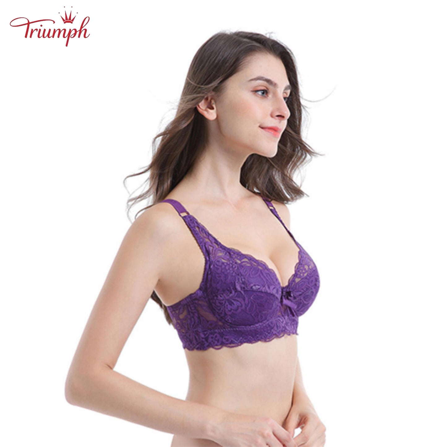 Triumph - Free Shipping, 3-Pack Lace Push-Up Bra, Soft and Comfortable.