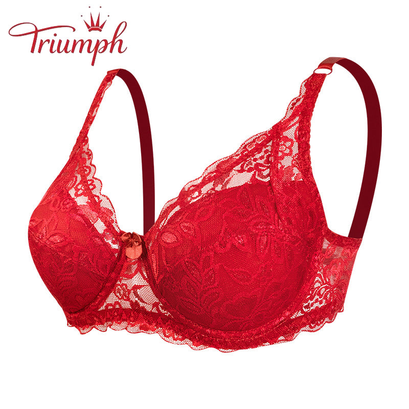 Triumph - Bra pack of 3,Free shipping,New Plus Size Sexy Lace Push Up Bra