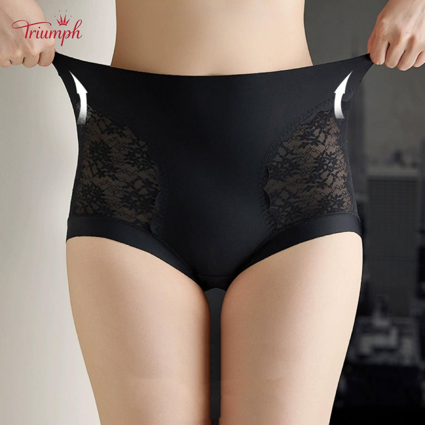 Triumph - Free Shipping. Set Of 4. High Quality Lace High Waisted Briefs