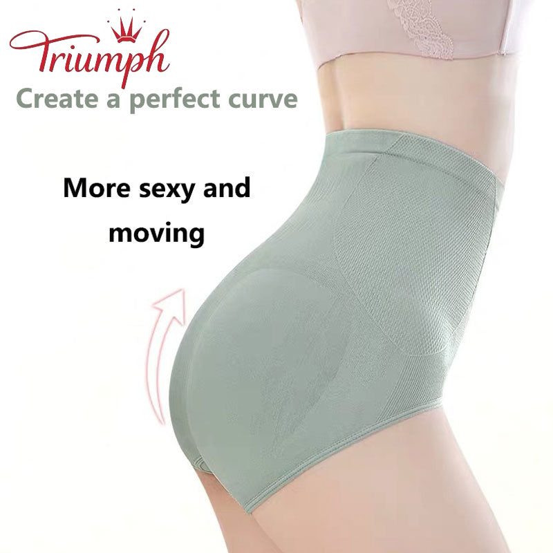 Triumph-Free shipping,5 Pack Women's Shapers Thermal Underwear Tummy Control Body Shaper Under Dress Graphene Mid Waist Extra Firm Underwear Sexy Panties