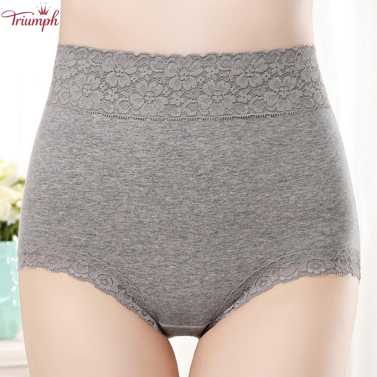 Triumph - 4 Piece Lace Panties Set,Free Shipping,Suitable for 45-90 KG
