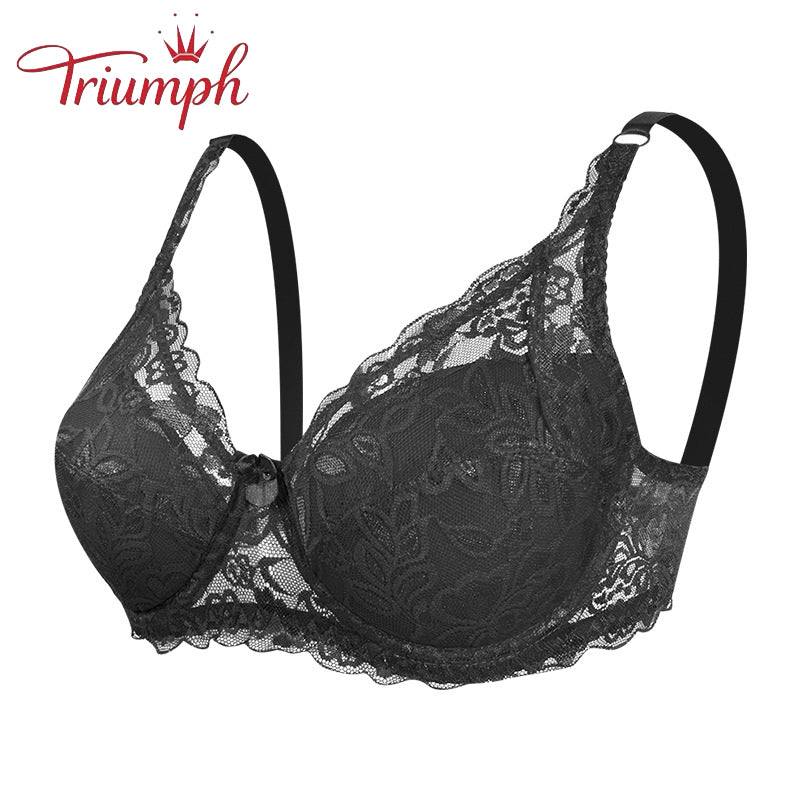 Triumph - Bra pack of 3,Free shipping,New Plus Size Sexy Lace Push Up Bra