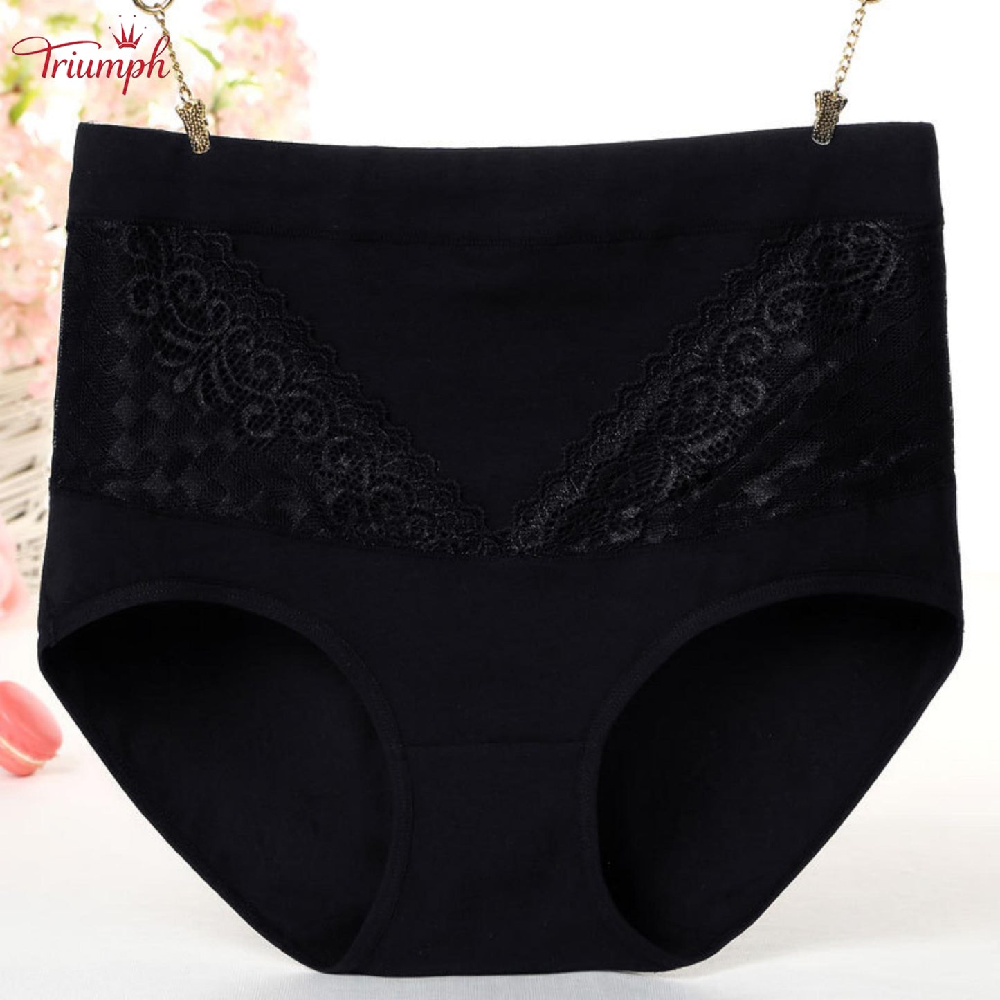 Triumph - 4-Pack Cotton Briefs. Free Shipping. Tightens Tummy. Butt Lift