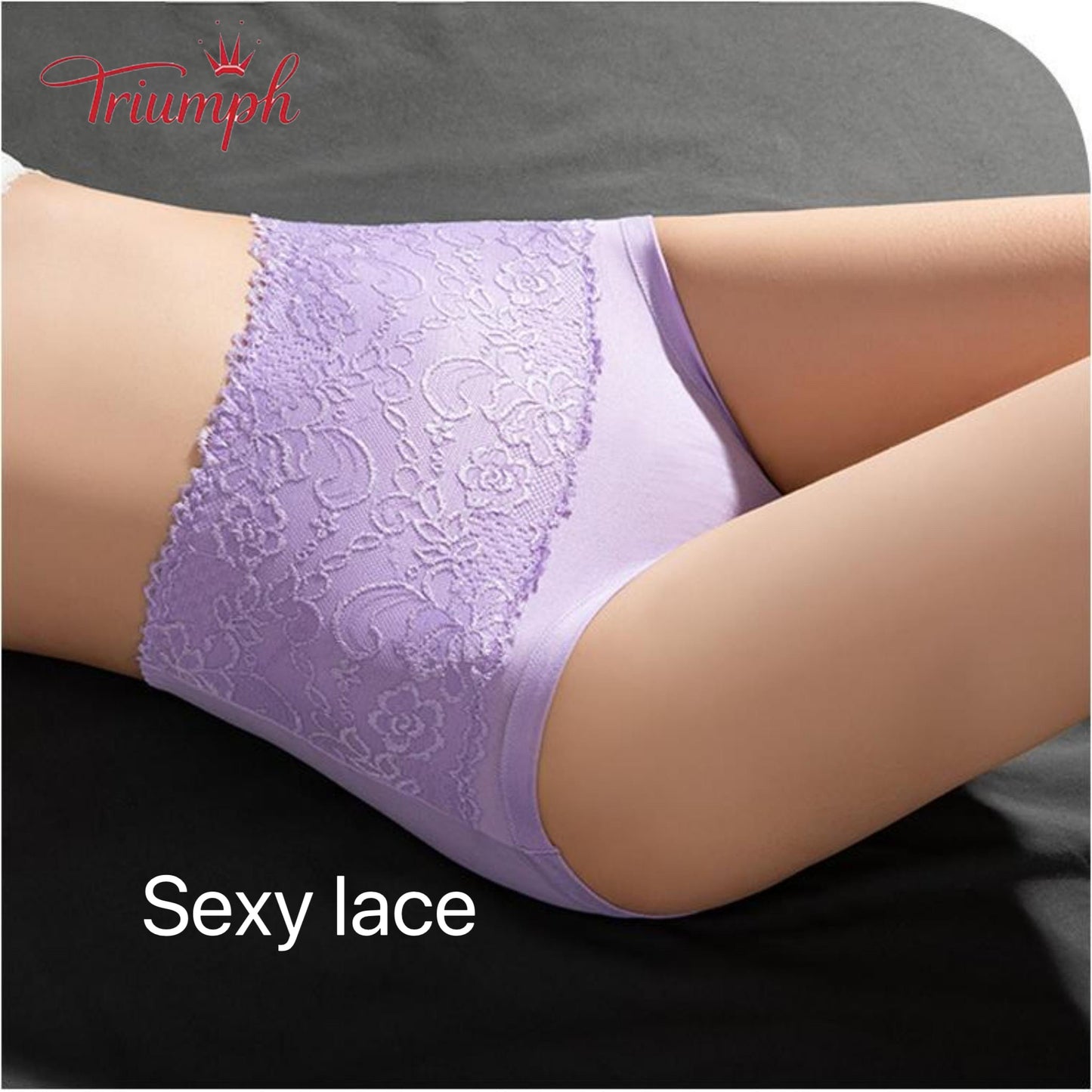 Triumph - 4 Pack Lace Panty, Free shipping,Tummy Tightening, Butt Lift, High Elasticity