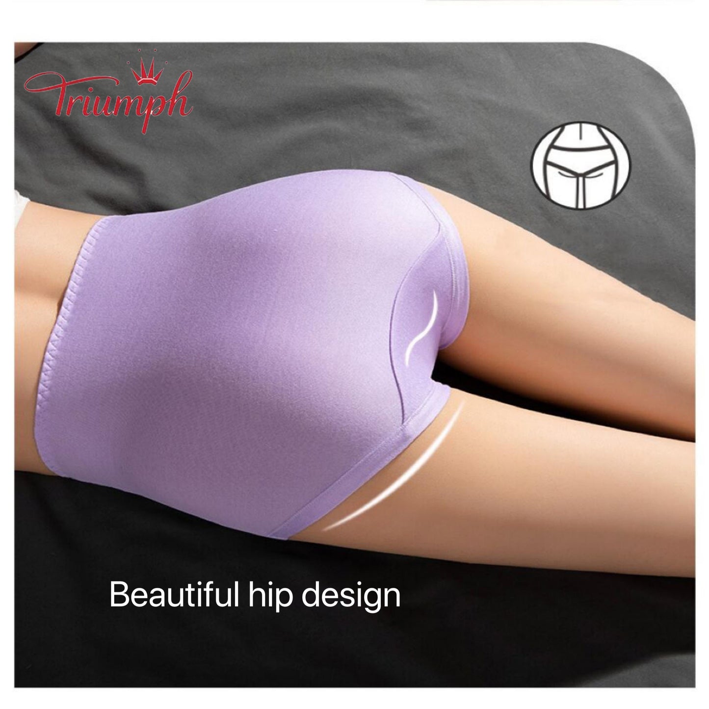 Triumph - 4 Pack Lace Panty, Free shipping,Tummy Tightening, Butt Lift, High Elasticity