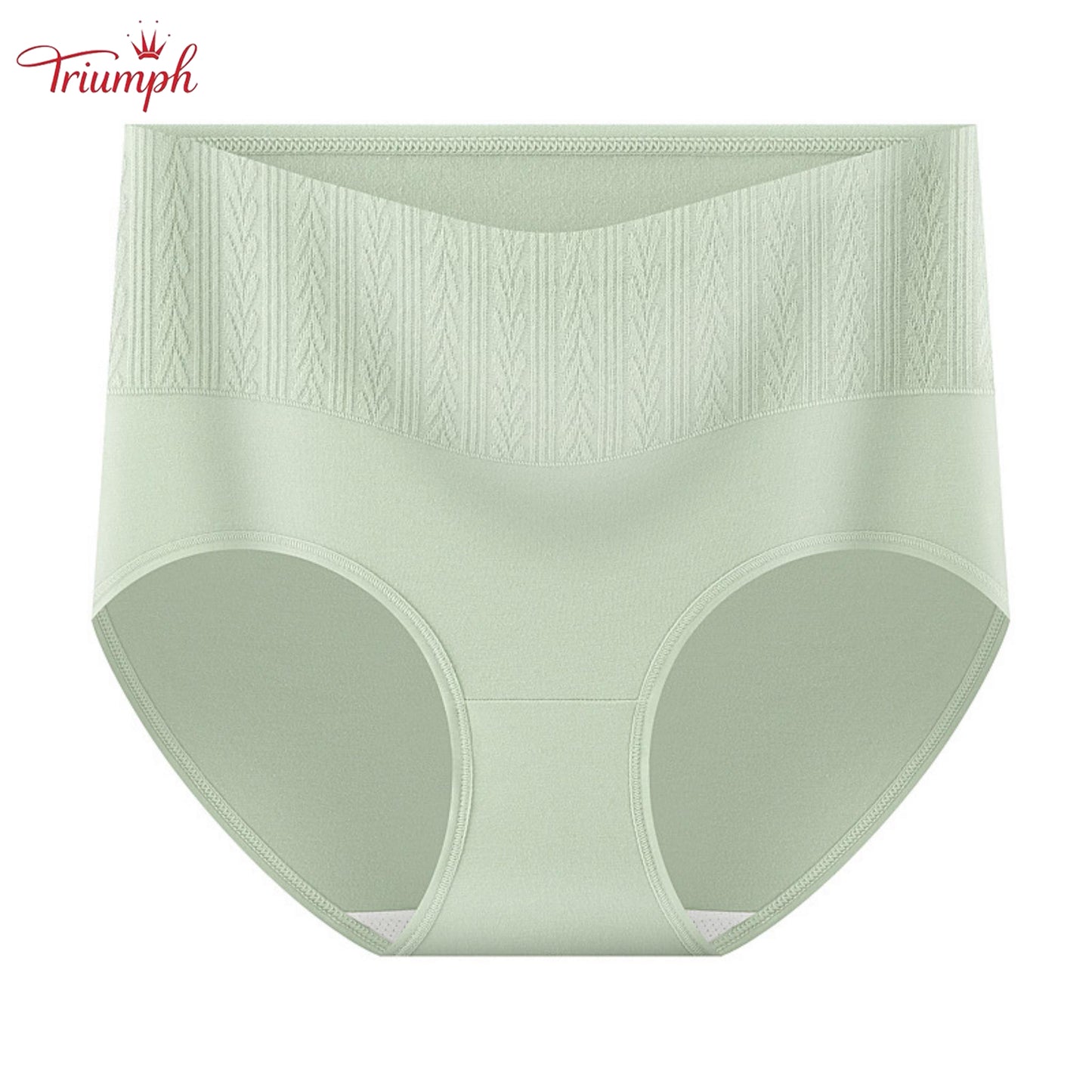 Triumph - Set of 4 Cotton Panties, Tummy Control, Assorted Colors, Free Shipping