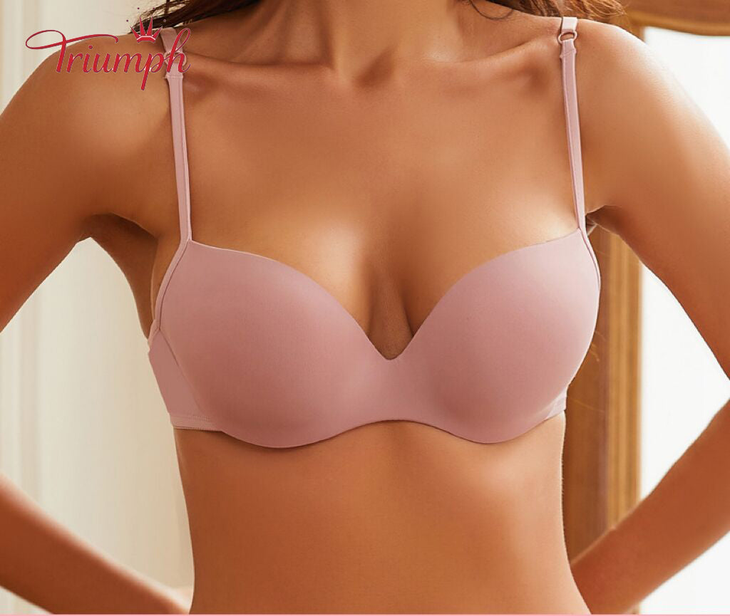 Triumph Women's Sponge Bra,Free shipping,3-pack Push-up bra, breathable, lightweight