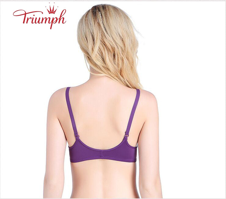 Triumph-Bra 3 Pack,Free shipping,Front Button Bra,No Underwire Bra,Sexy, Comfortable,Traceless,Push Up