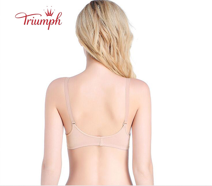 Triumph-Bra 3 Pack,Free shipping,Front Button Bra,No Underwire Bra,Sexy, Comfortable,Traceless,Push Up