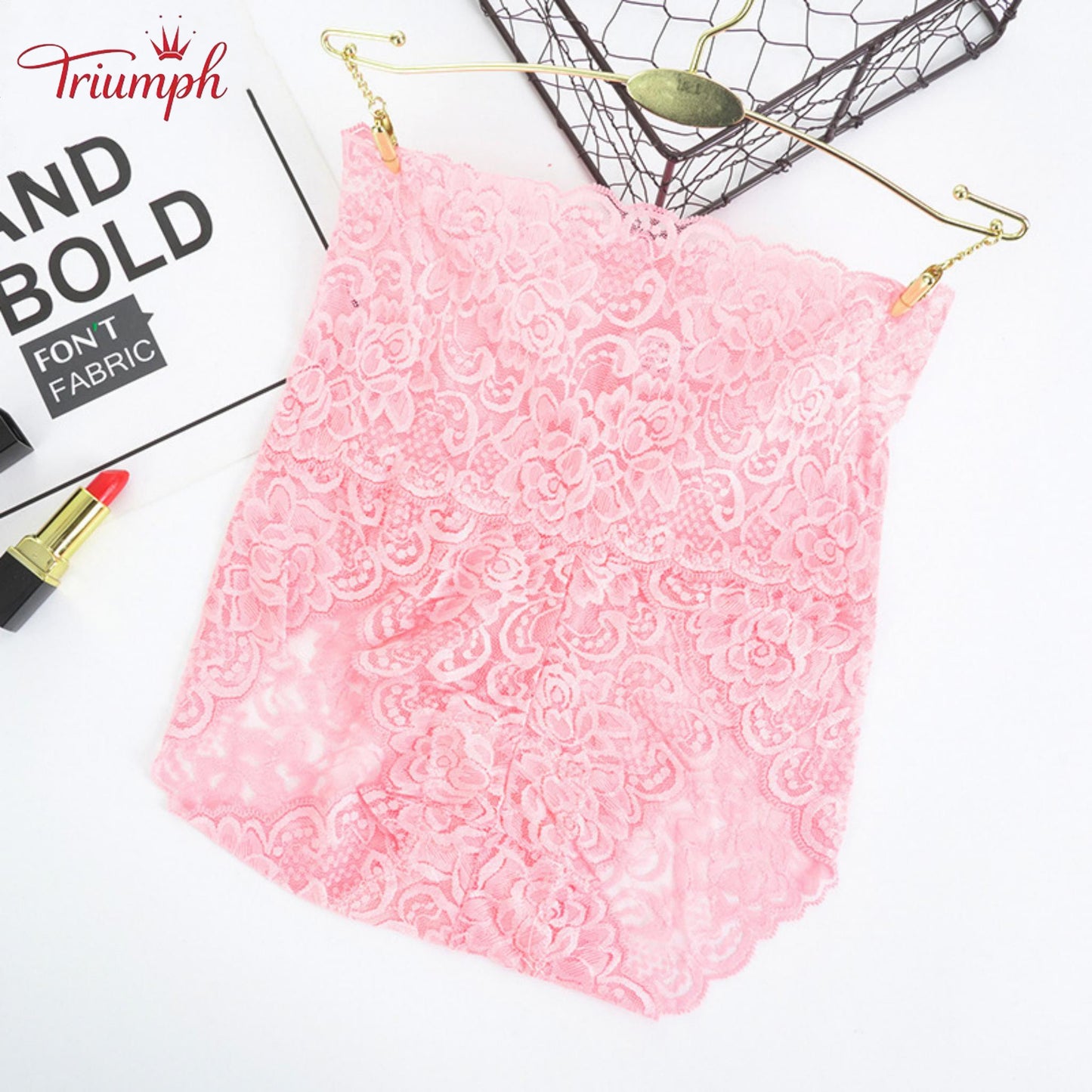 Triumph - 4-Pack Sexy Lace Panties，Free Shipping，Popular Lace，Luxury，Suitable For 40-110KG