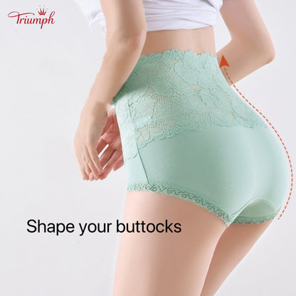 Triumph - Free Shipping. Set of 4. High Waisted, High Quality Lace Briefs. Comfortable and Soft