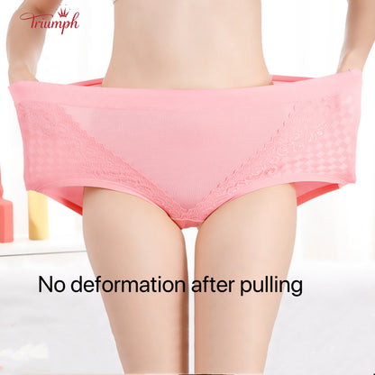 Triumph - 4-Pack Cotton Briefs. Free Shipping. Tightens Tummy. Butt Lift