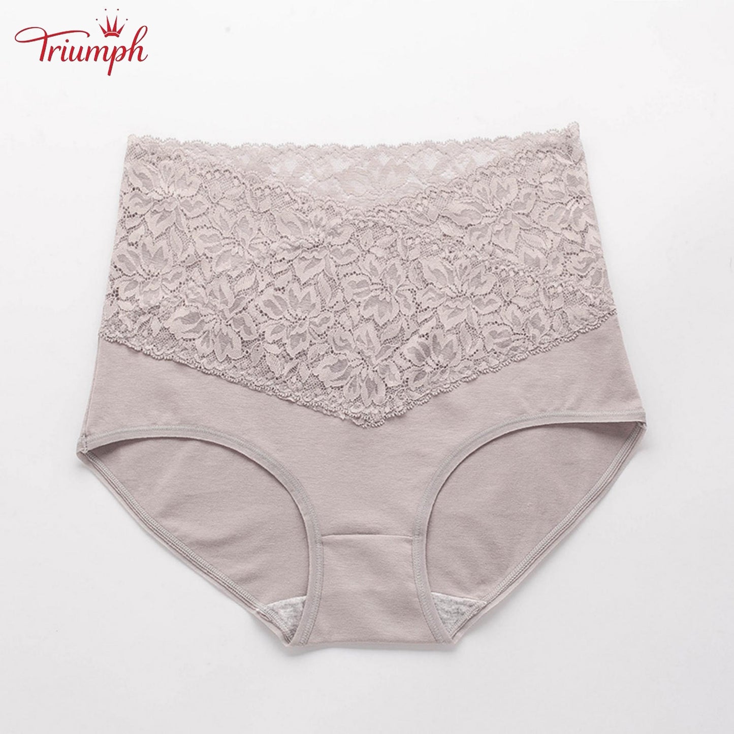Triumph - Free Shipping，4-pack V-Shaped High-Waisted Lace Panties，Comfortable, Soft
