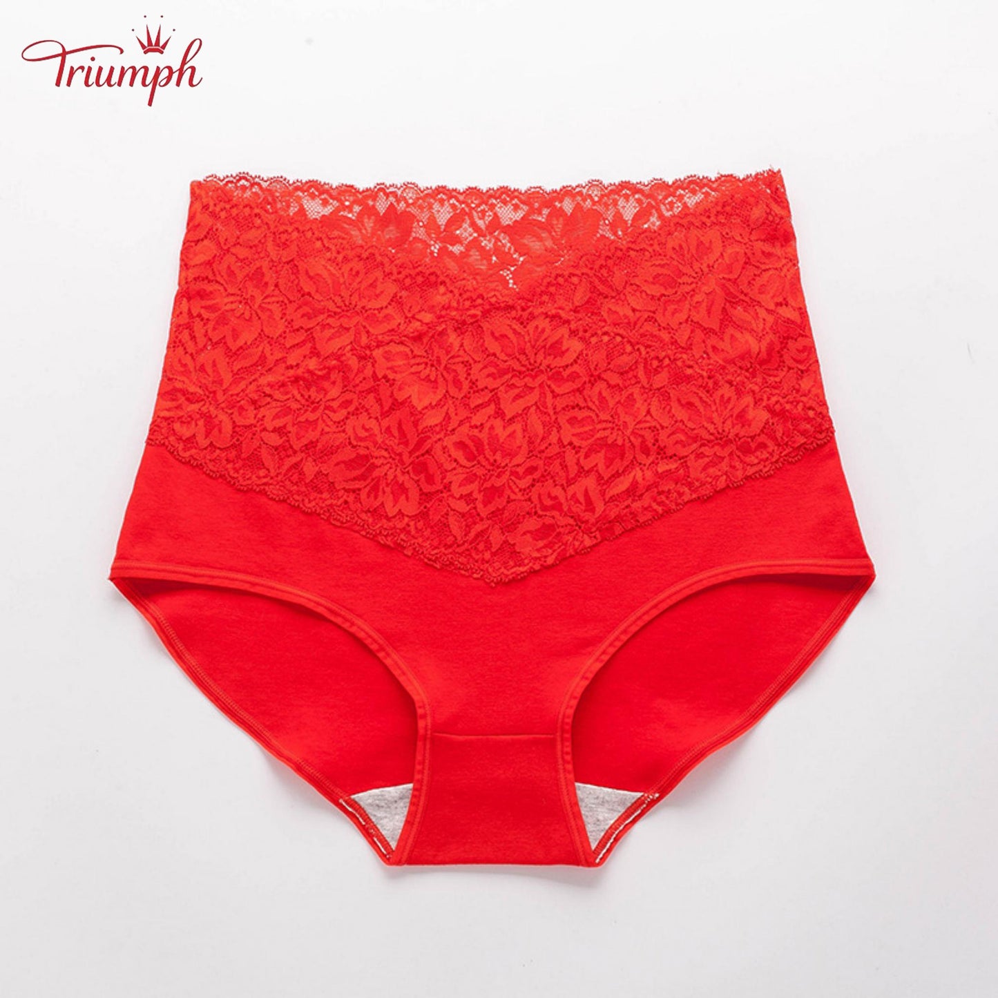 Triumph - Free Shipping，4-pack V-Shaped High-Waisted Lace Panties，Comfortable, Soft