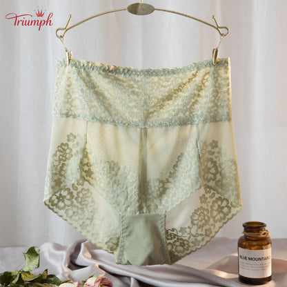 Triumph - Pack of 4 Sexy Lace Panties，Popular Lace，High Quality，Free Shipping，Suitable For 40-120KG