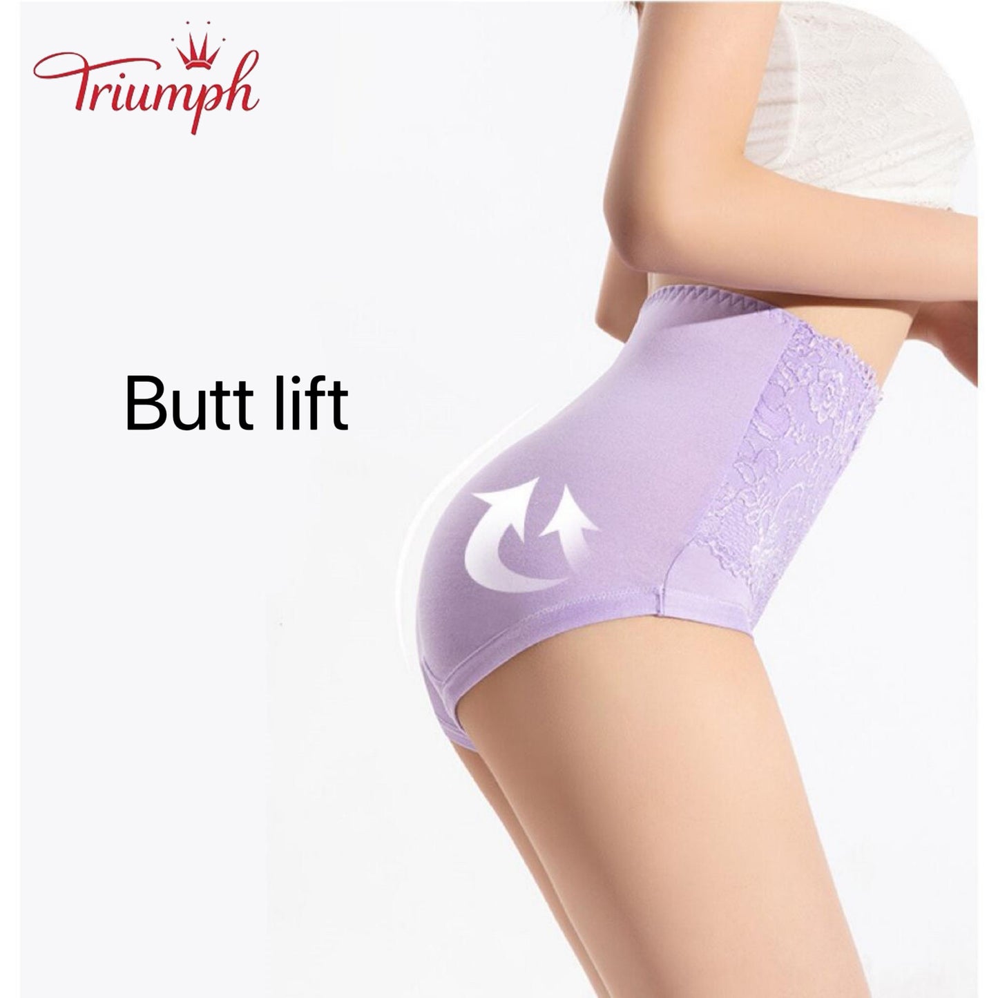 Triumph - 4 Pack Lace Panty, Free shipping，Tummy Tightening, Butt Lift, High Elasticity