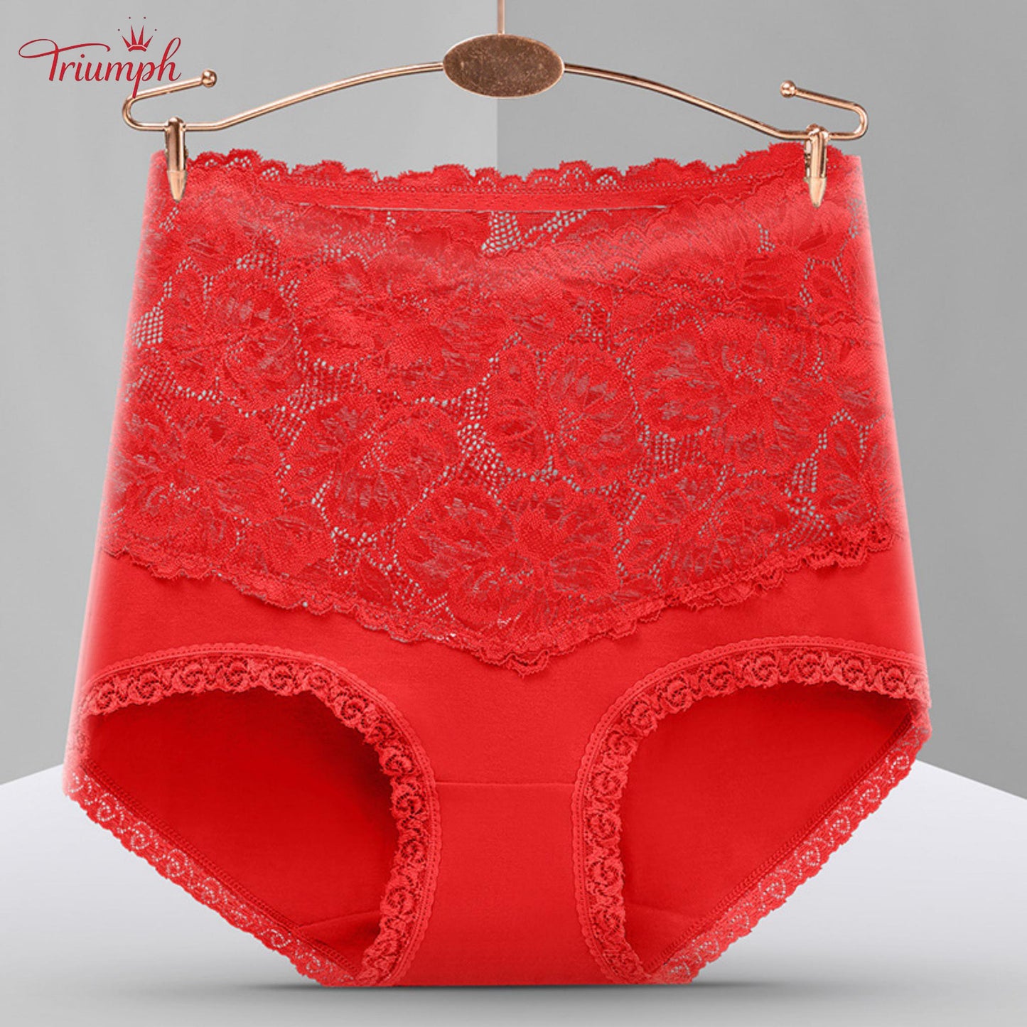 Triumph - Free Shipping. Set of 4. High Waisted, High Quality Lace Briefs. Comfortable and Soft