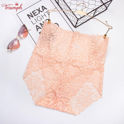 Triumph - 4-Pack Sexy Lace Panties，Free Shipping，Popular Lace，Luxury，Suitable For 40-110KG
