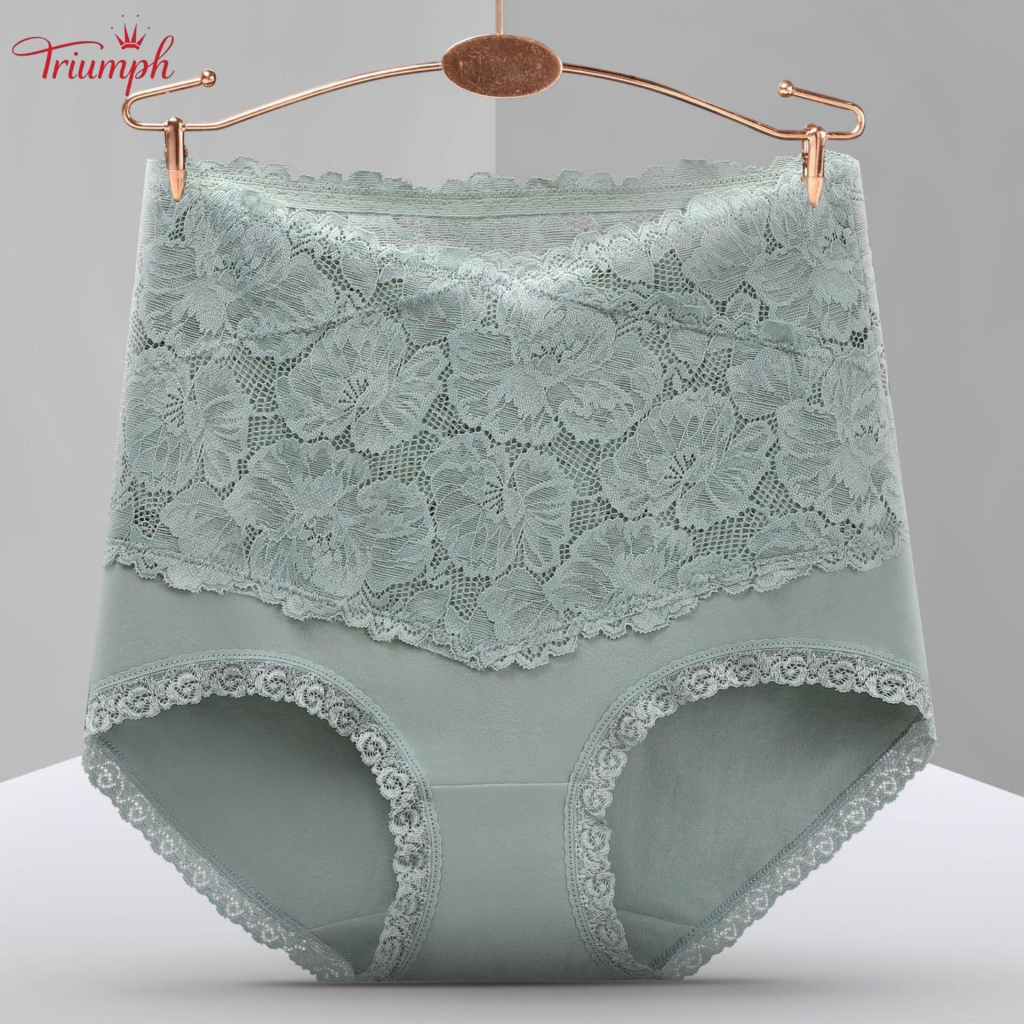 Triumph - Free Shipping. Set of 4. High Waisted, High Quality Lace Briefs. Comfortable and Soft