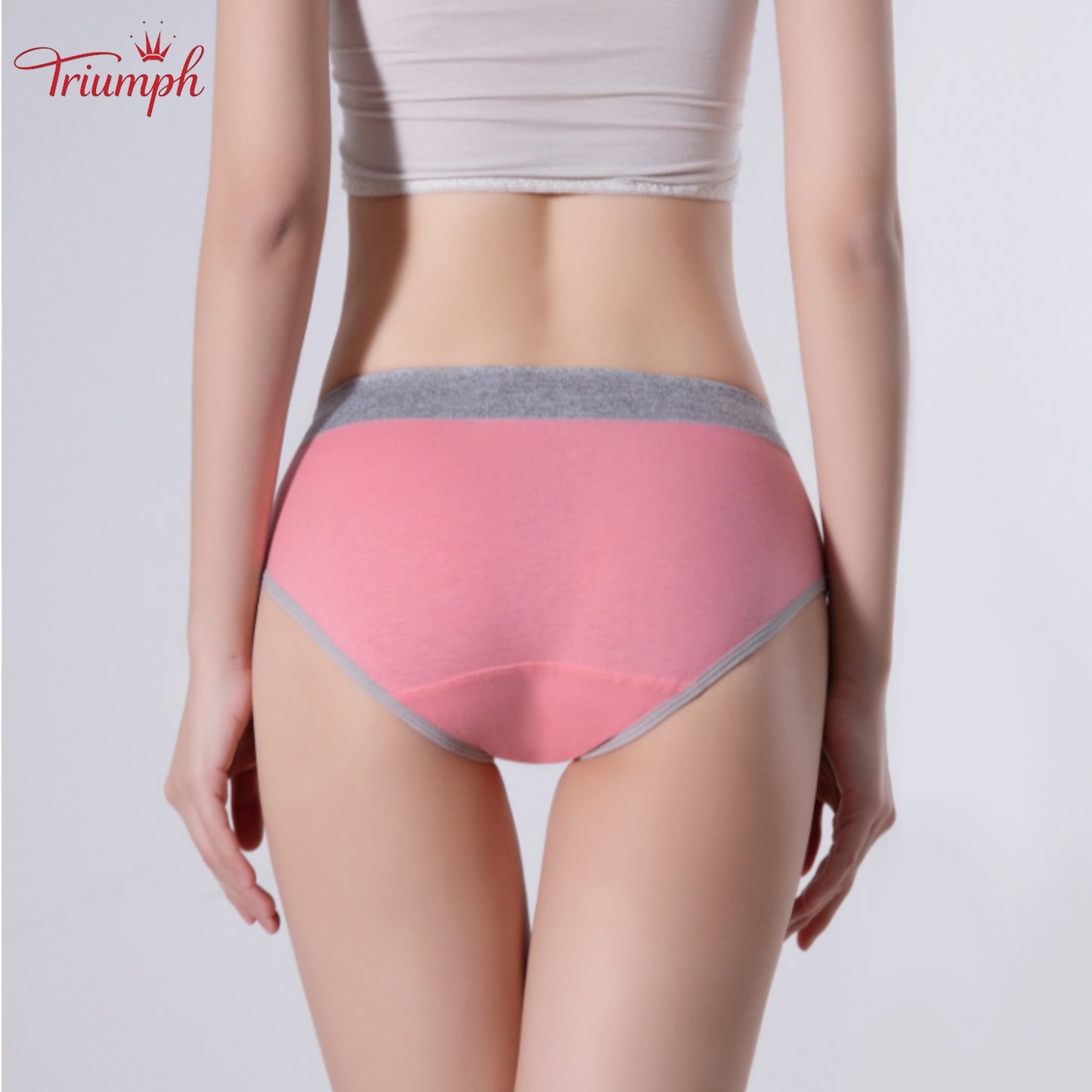 Triumph -4-Piece Women's Underwear Set，Highly Elastic Panty Waistband，Suitable For 40-110 KG