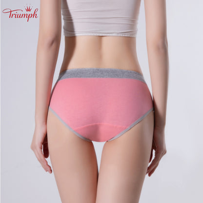Triumph -4-Piece Women's Underwear Set，Highly Elastic Panty Waistband，Suitable For 40-110 KG