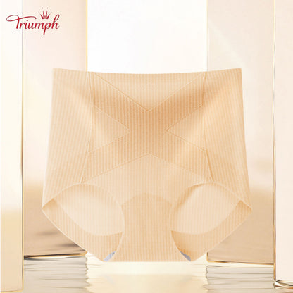 Triumph - Set of 4 Cotton Panties, Tummy Control, Assorted Colors, Free Shipping